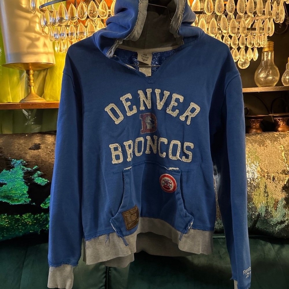 Reebok Blue Denver Broncos Kids Jacket